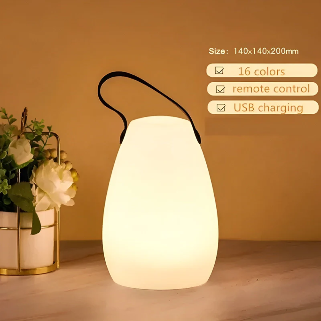 RadianceFlex - Portable LED Table Lamp with Water Resistant Function