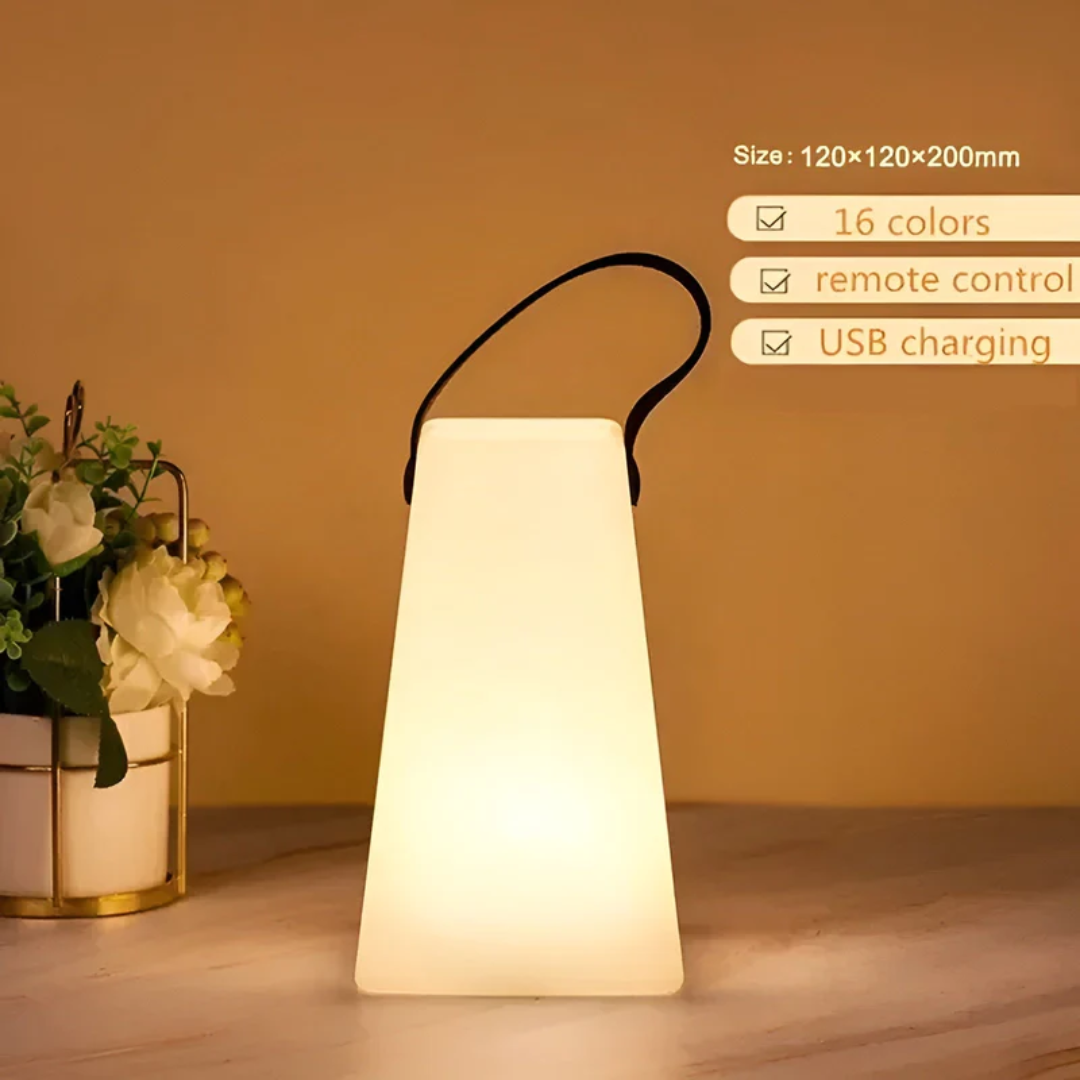 RadianceFlex - Portable LED Table Lamp with Water Resistant Function