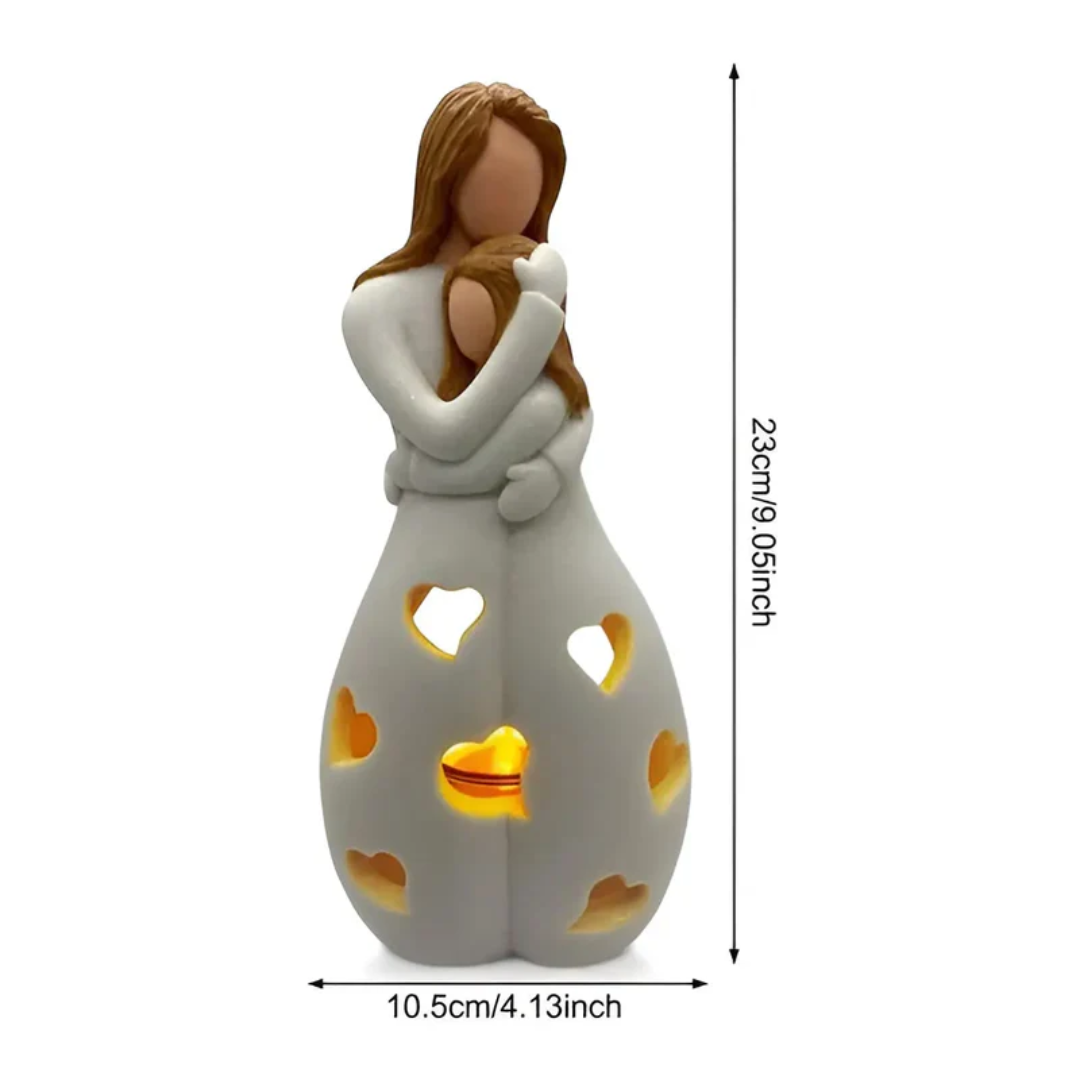 EternalBond - Stylish Mother and Daughter Candle Holders