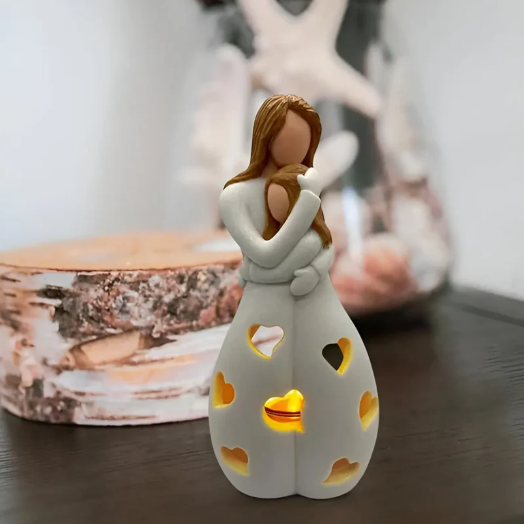 EternalBond - Stylish Mother and Daughter Candle Holders
