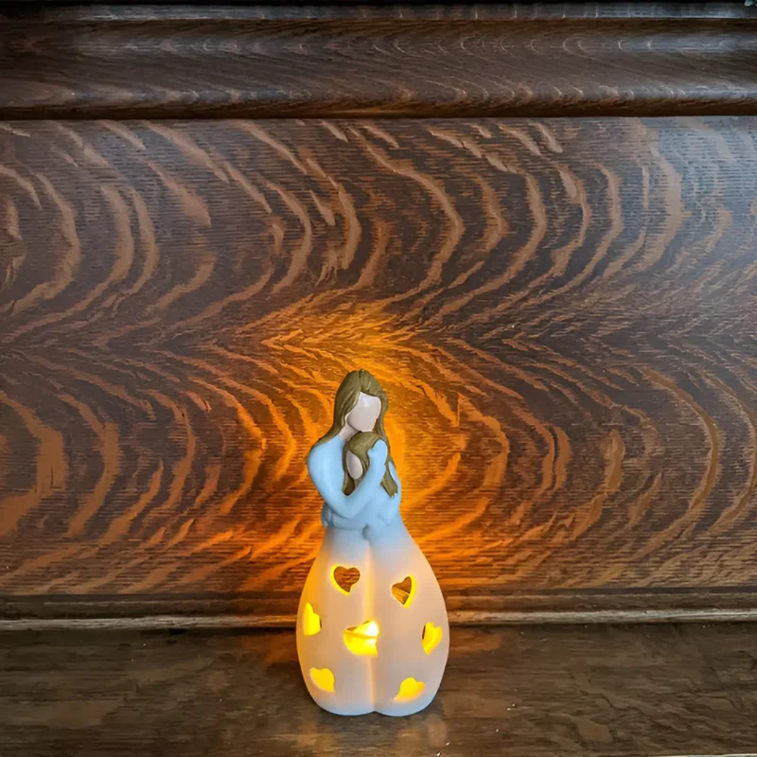 EternalBond - Stylish Mother and Daughter Candle Holders