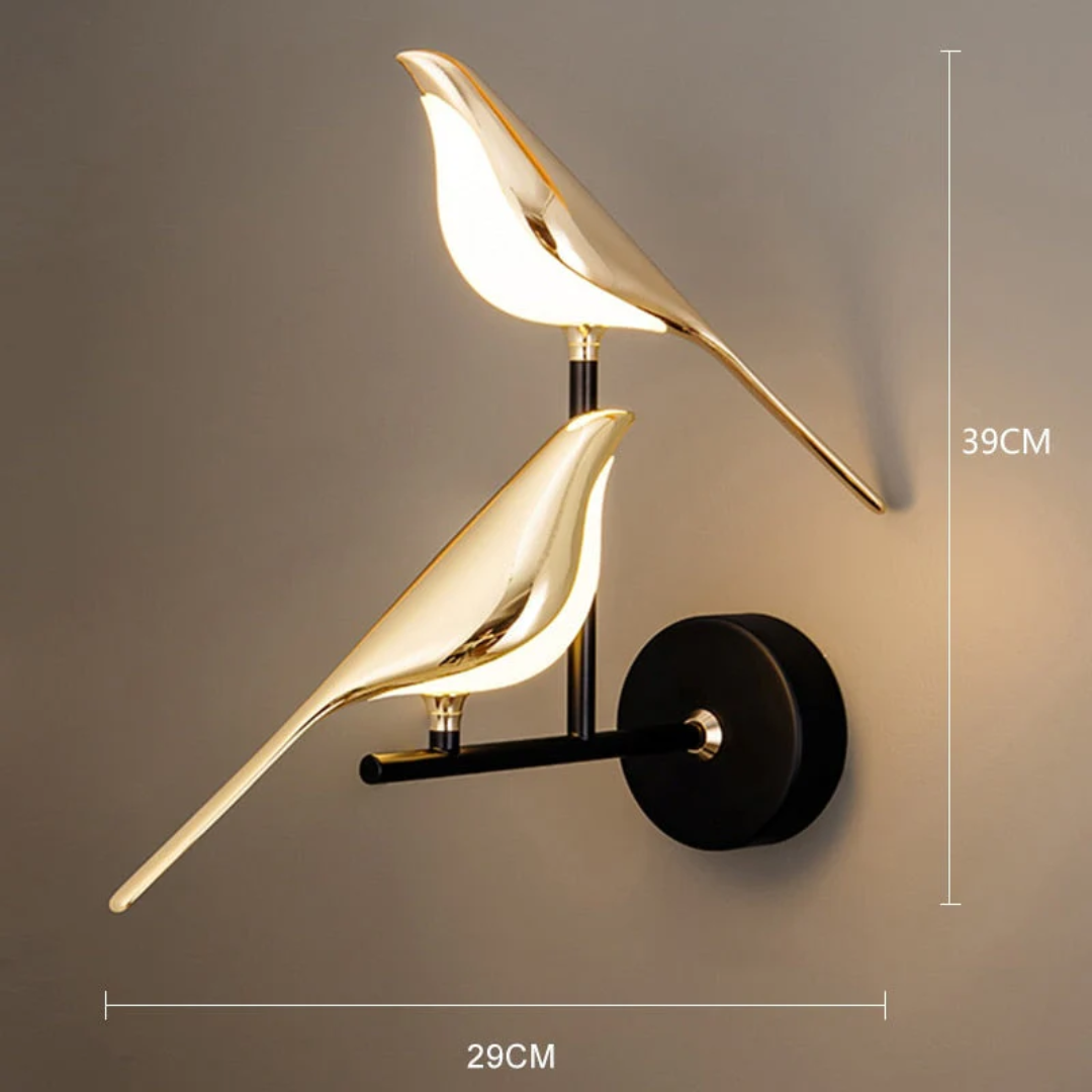 LuminaBird - Modern Round LED Wall Lamp