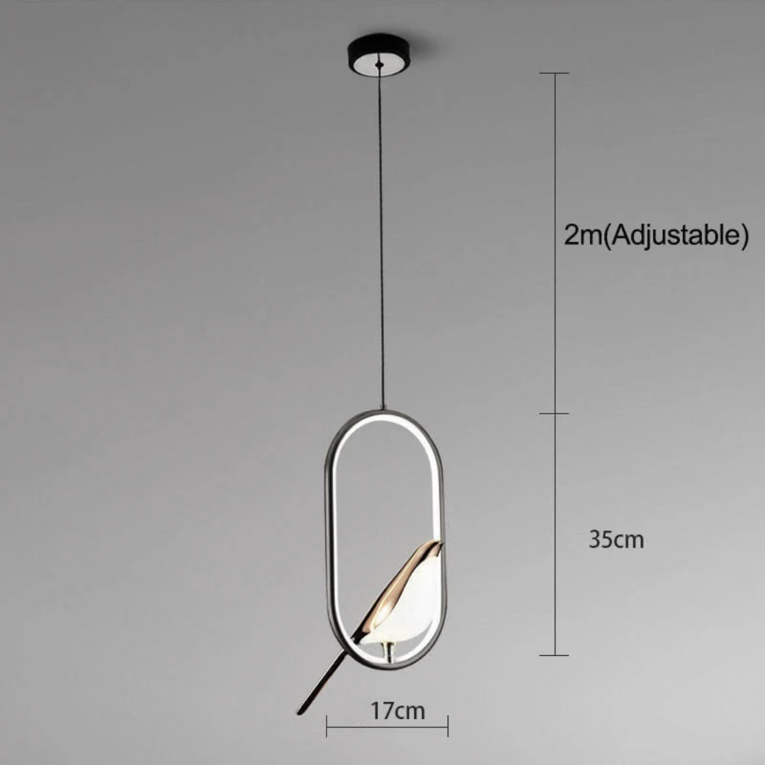 LuminaBird - Modern Round LED Wall Lamp