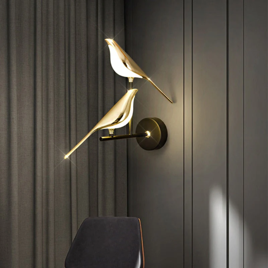 LuminaBird - Modern Round LED Wall Lamp