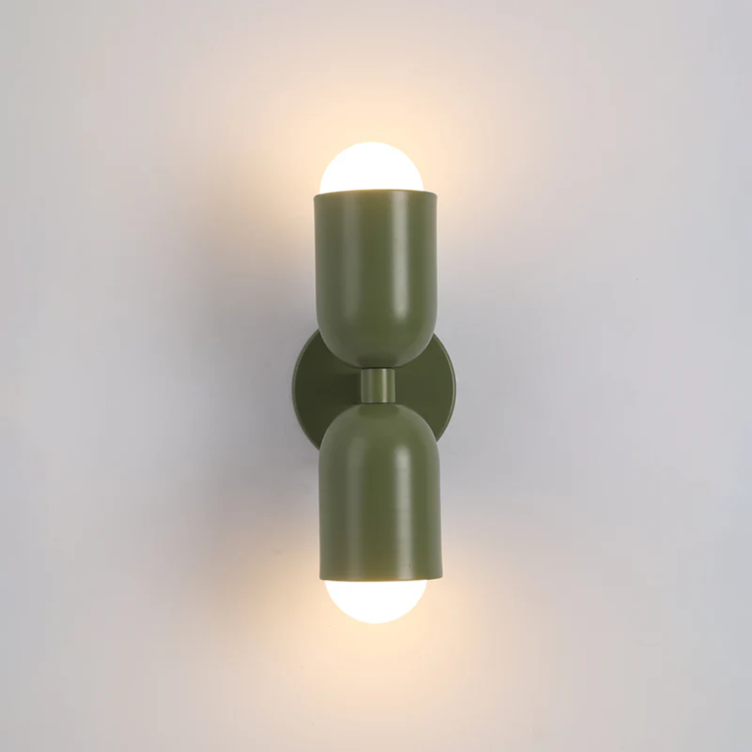 Colorwave - Modern Double Standing LED Wall Light