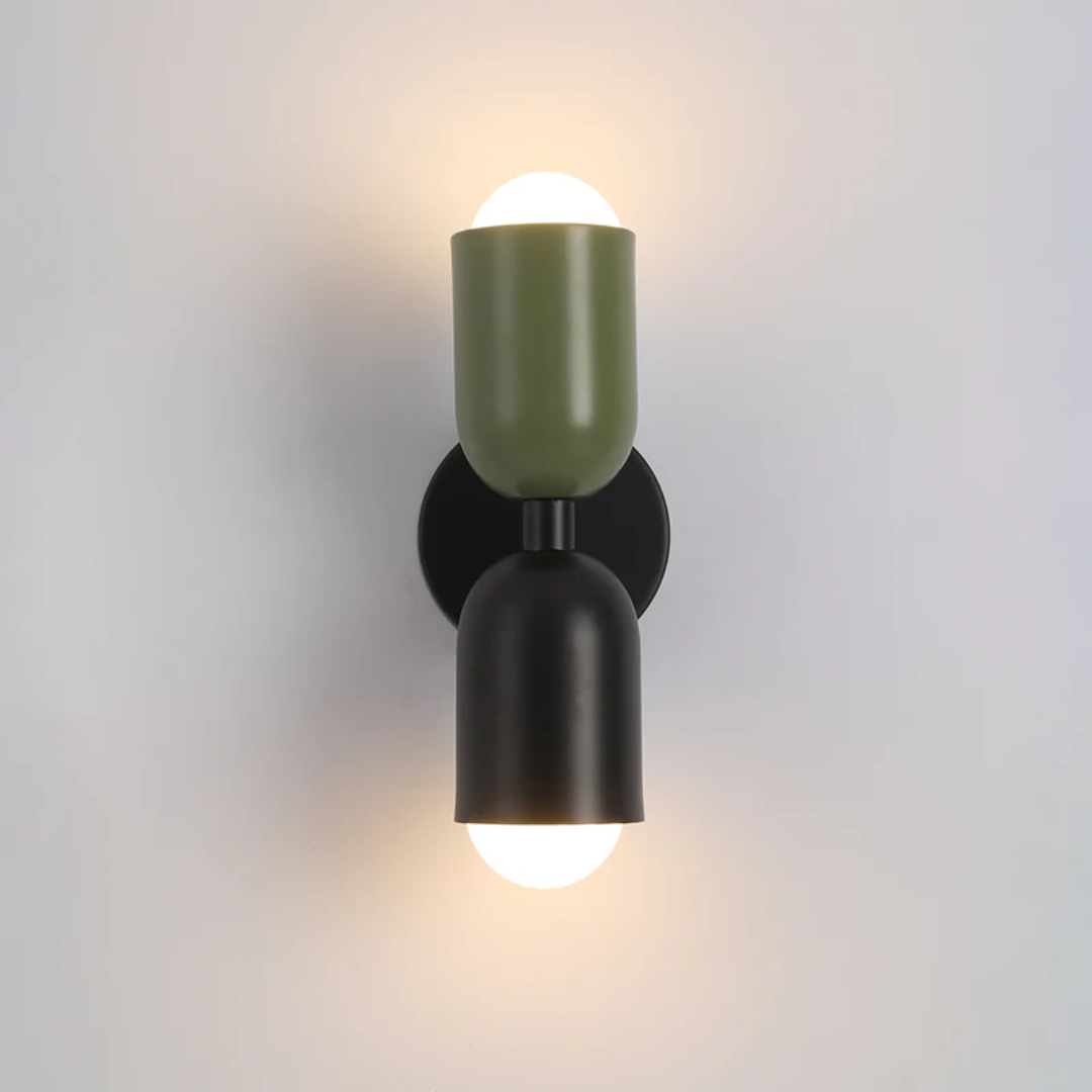 Colorwave - Modern Double Standing LED Wall Light