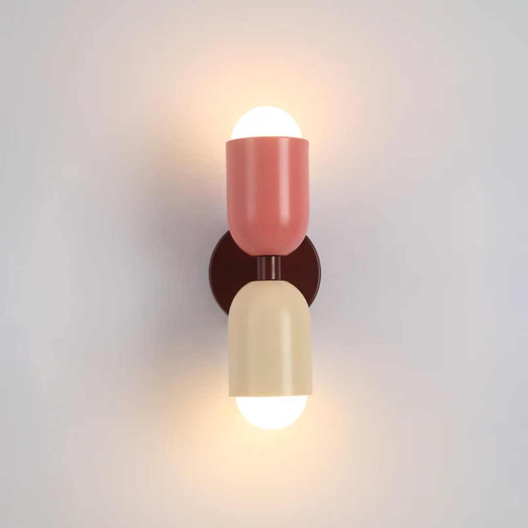 Colorwave - Modern Double Standing LED Wall Light