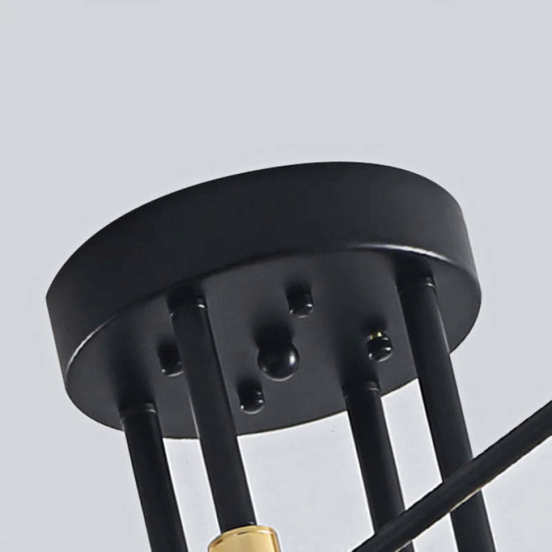 Lumière Royale – Luxurious LED Ceiling Lamp for Living Room