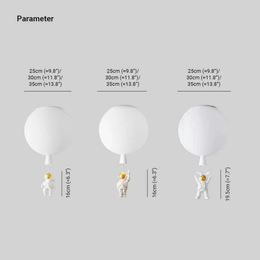 CosmoGlow - Lekfull LED Taklampa för Barnrum