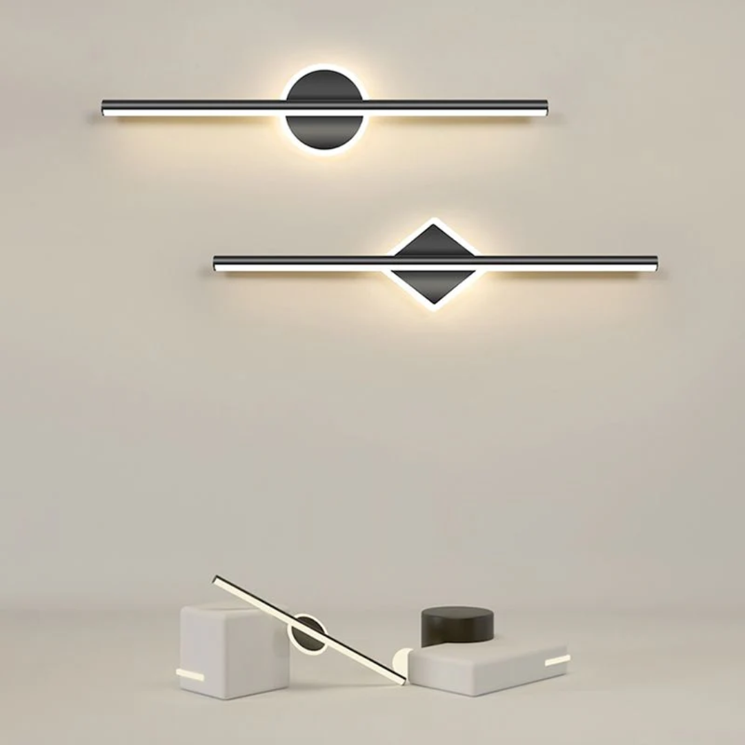 OpalGlow - Sleek LED Wall Lamp for Modern Interiors