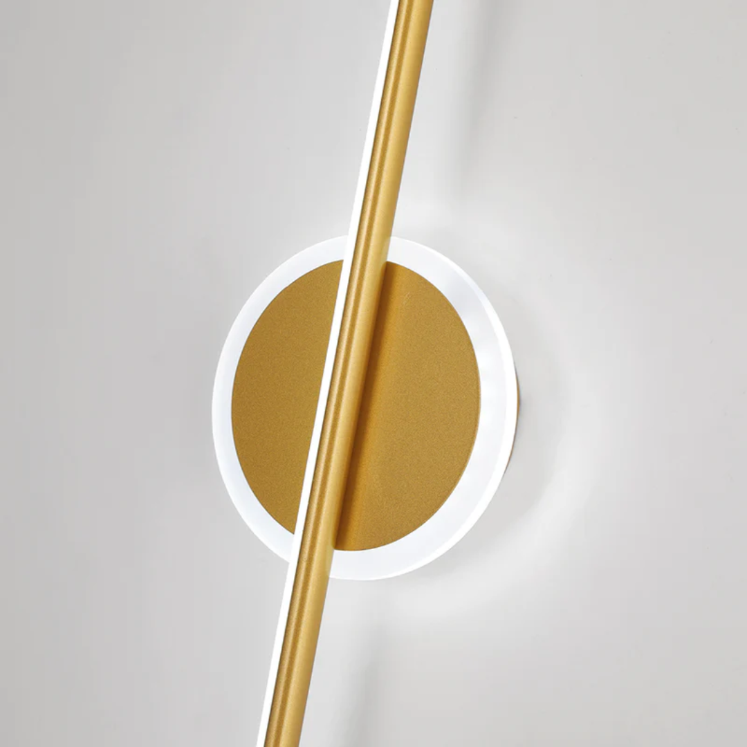 OpalGlow - Sleek LED Wall Lamp for Modern Interiors
