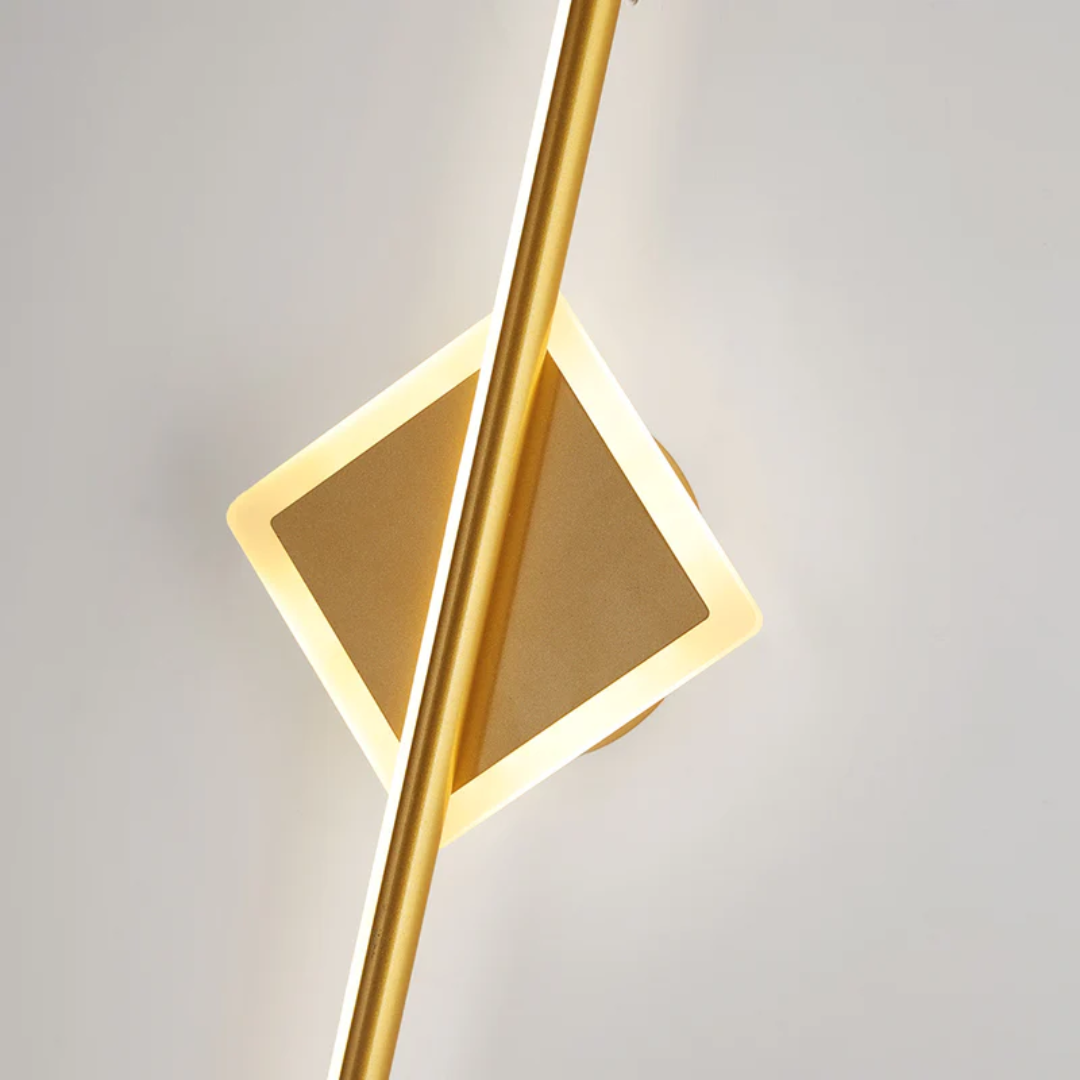 OpalGlow - Sleek LED Wall Lamp for Modern Interiors