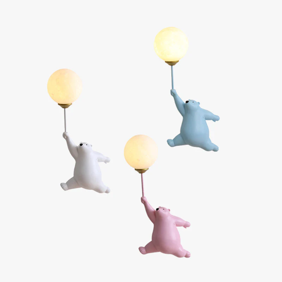 TeddyGlow - Elegant LED Vägglampa för Muren