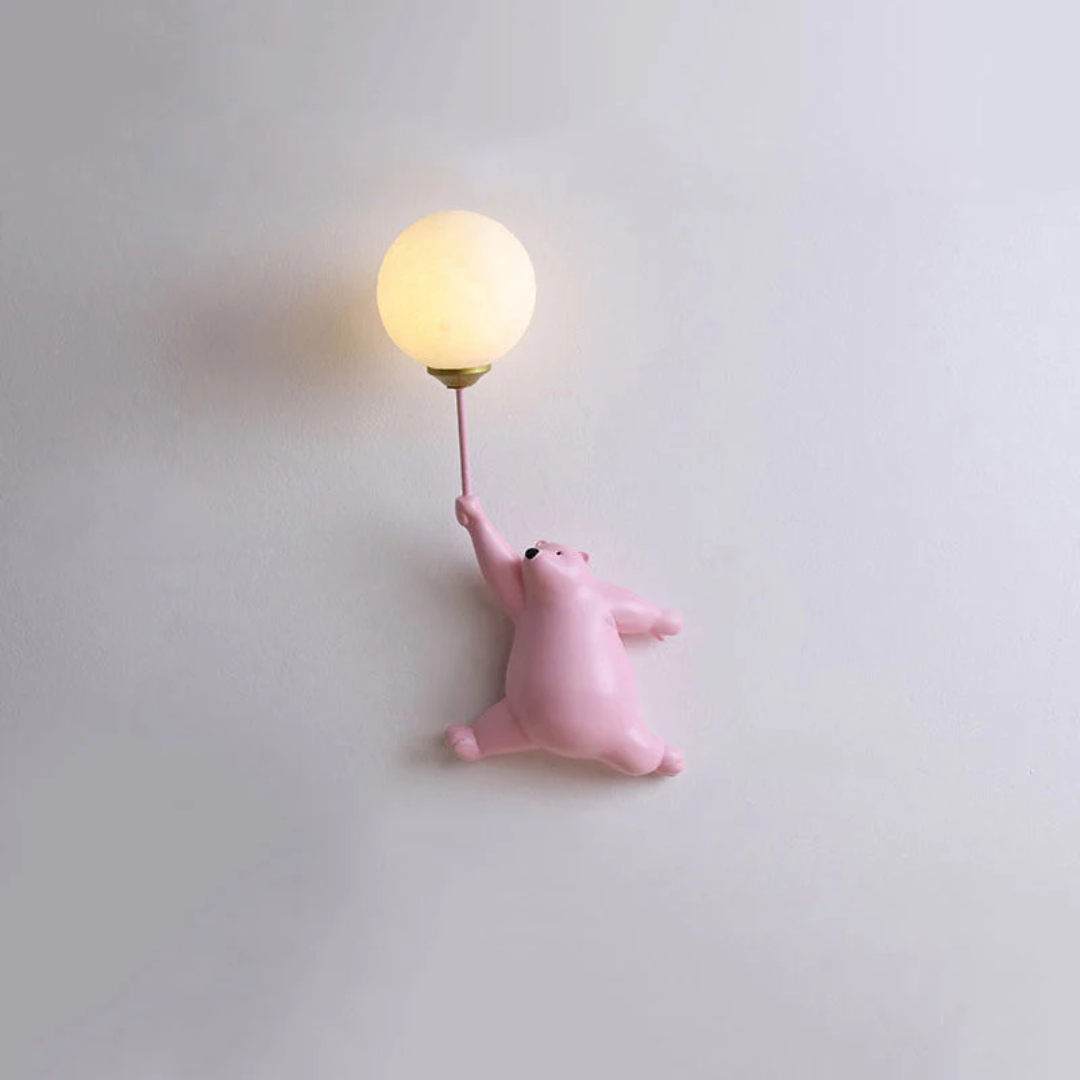 TeddyGlow - Elegant LED Vägglampa för Muren