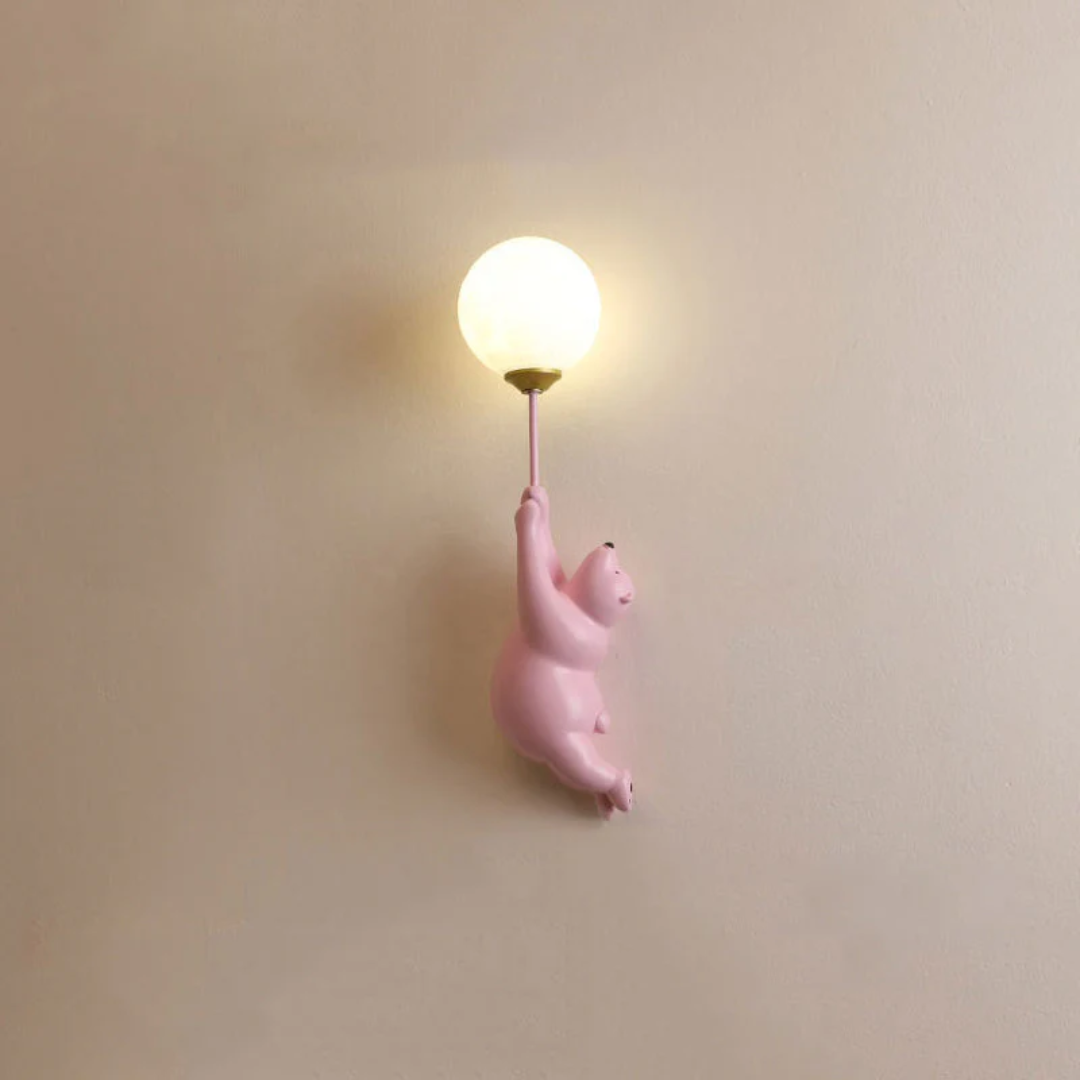 TeddyGlow - Elegant LED Vägglampa för Muren