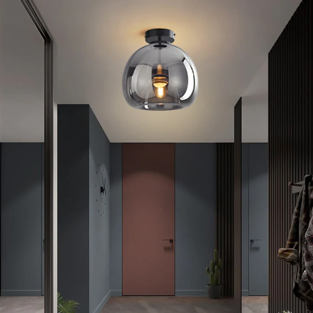 AureliaGlow – Modern LED Ceiling Lamp in Round Design
