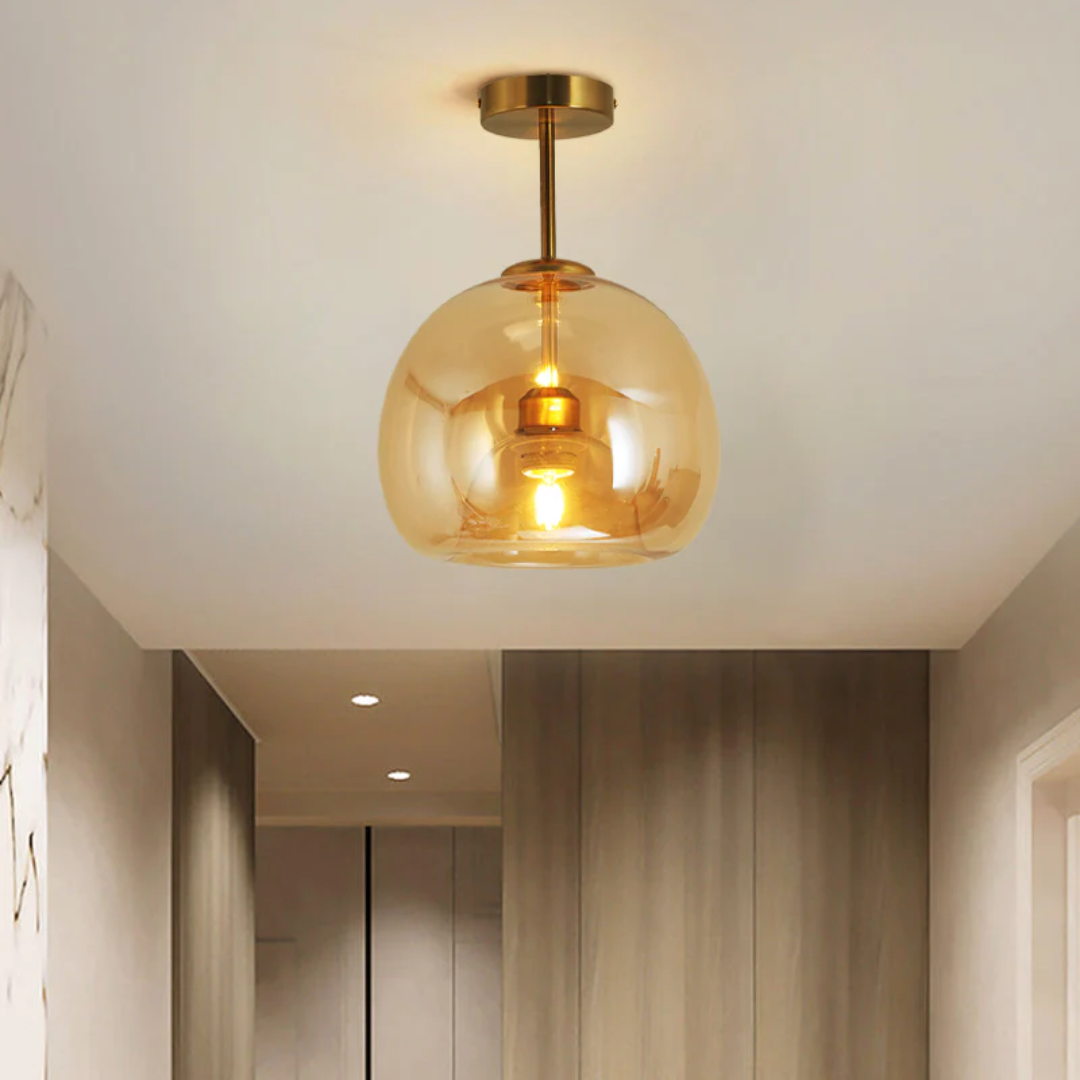 AureliaGlow – Modern LED Ceiling Lamp in Round Design