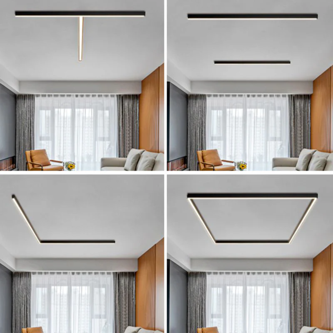 StratumGlow – Modern Linear LED Ceiling Lighting
