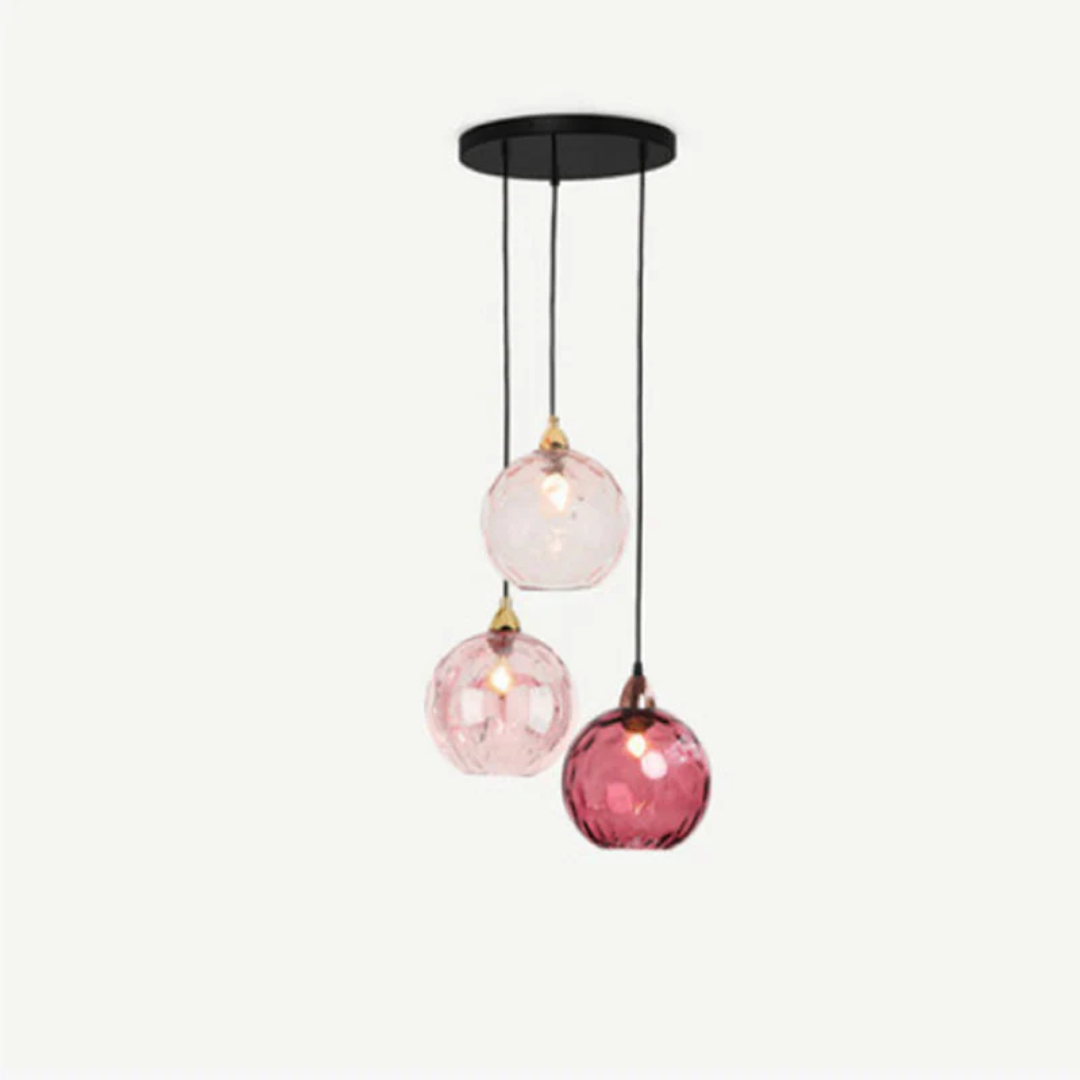 ClusterGlow - Elegant 3-Lamp Hänglampa för Stämningsbelysning