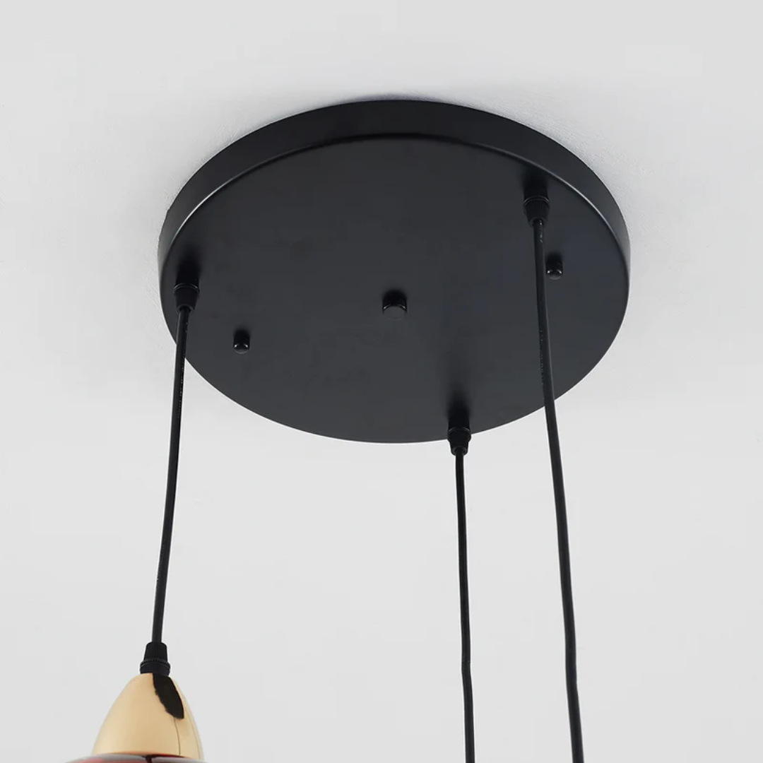 ClusterGlow - Elegant 3-Lamp Hänglampa för Stämningsbelysning