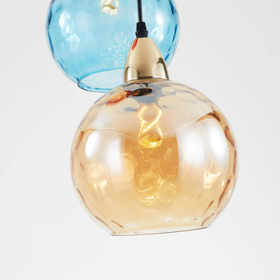 ClusterGlow - Elegant 3-Lamp Hänglampa för Stämningsbelysning
