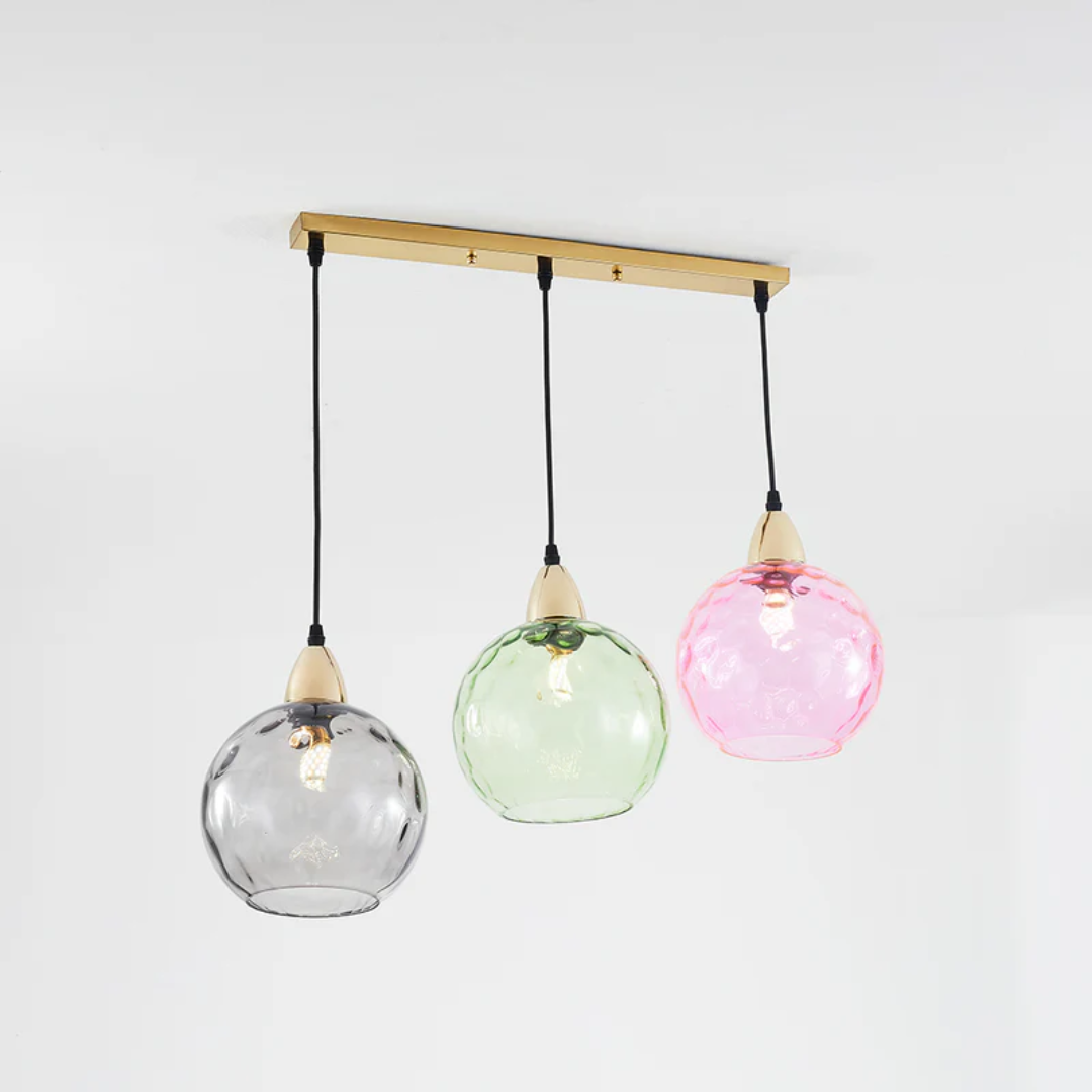ClusterGlow - Elegant 3-Lamp Hänglampa för Stämningsbelysning