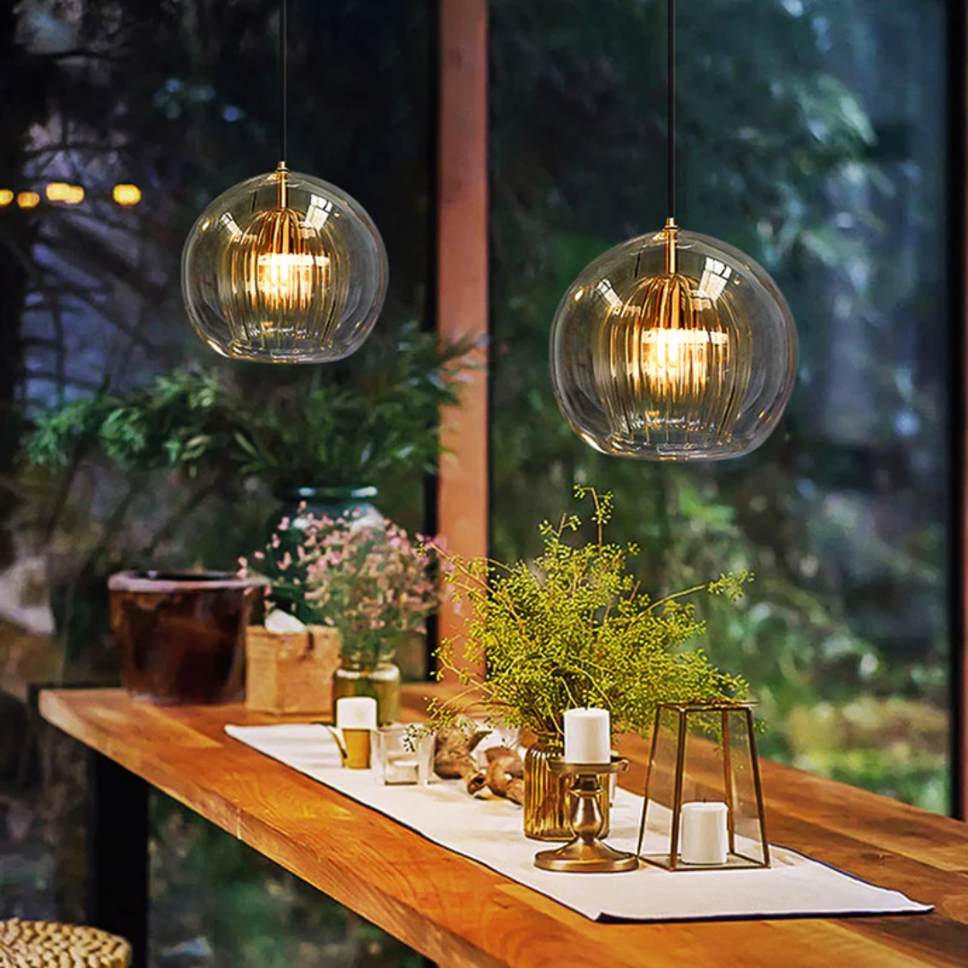 AuroraSphere - Elegant Bollarformad LED Taklampa