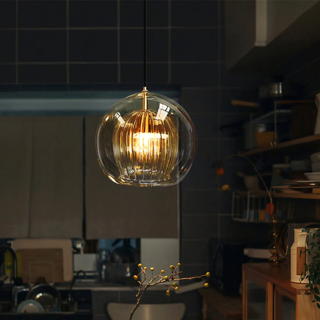 AuroraSphere - Elegant Bollarformad LED Taklampa