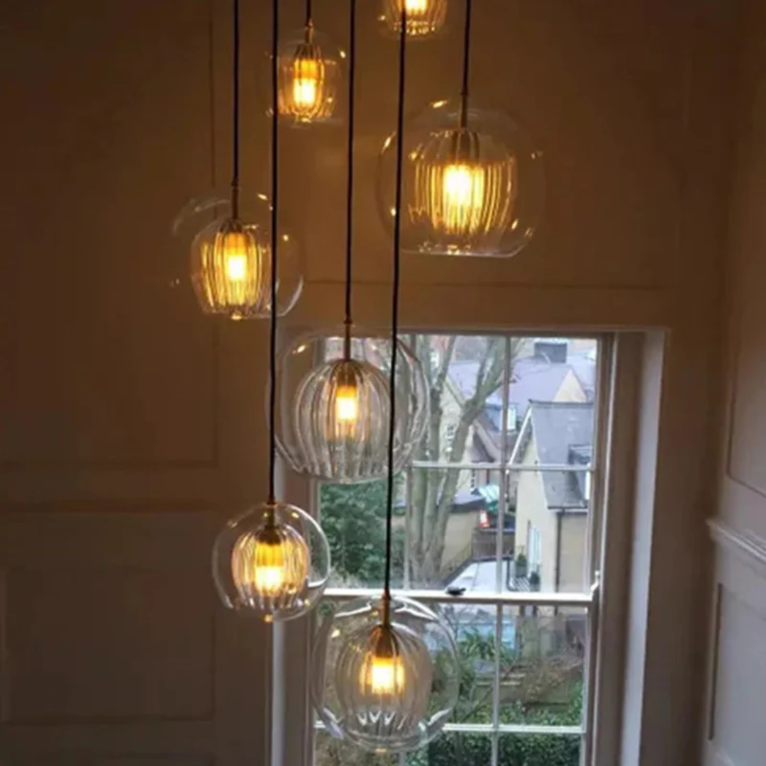 AuroraSphere - Elegant Bollarformad LED Taklampa