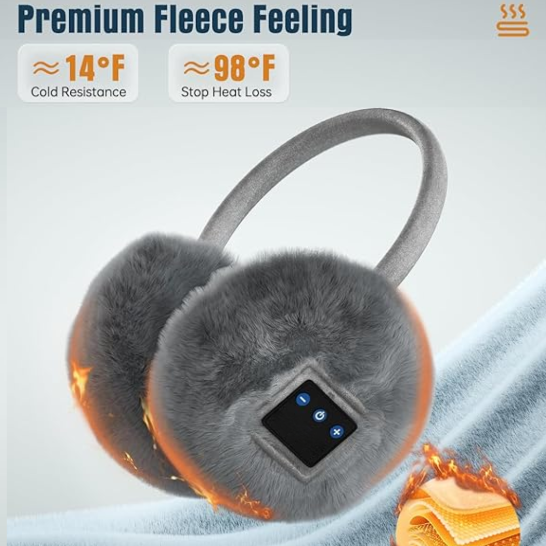 CozyGrooves - Warming Bluetooth Earmuffs for Winter