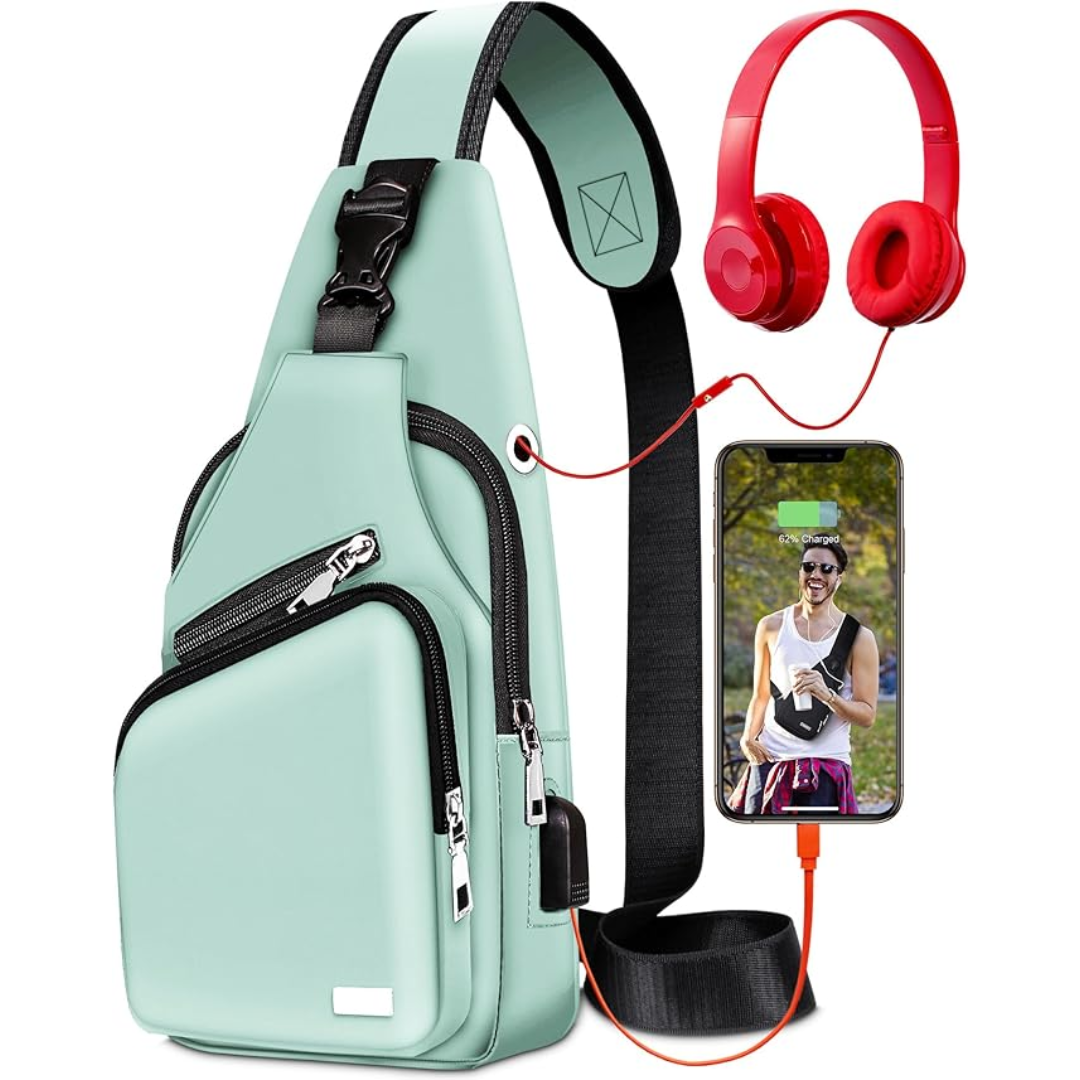 WaveSling - Stylish Water Resistant Crossbody Bag