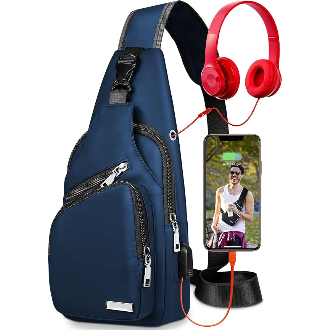 WaveSling - Stylish Water Resistant Crossbody Bag