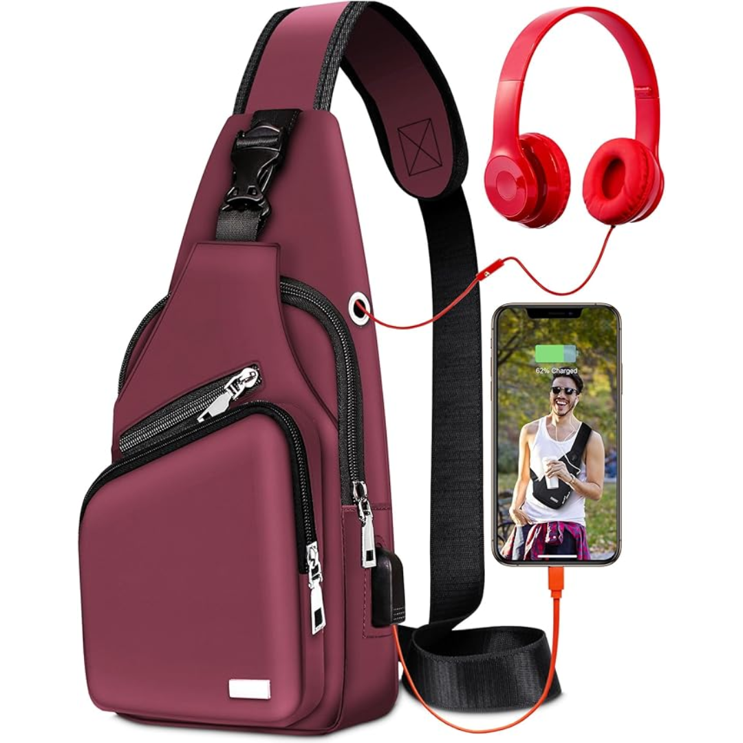 WaveSling - Stylish Water Resistant Crossbody Bag