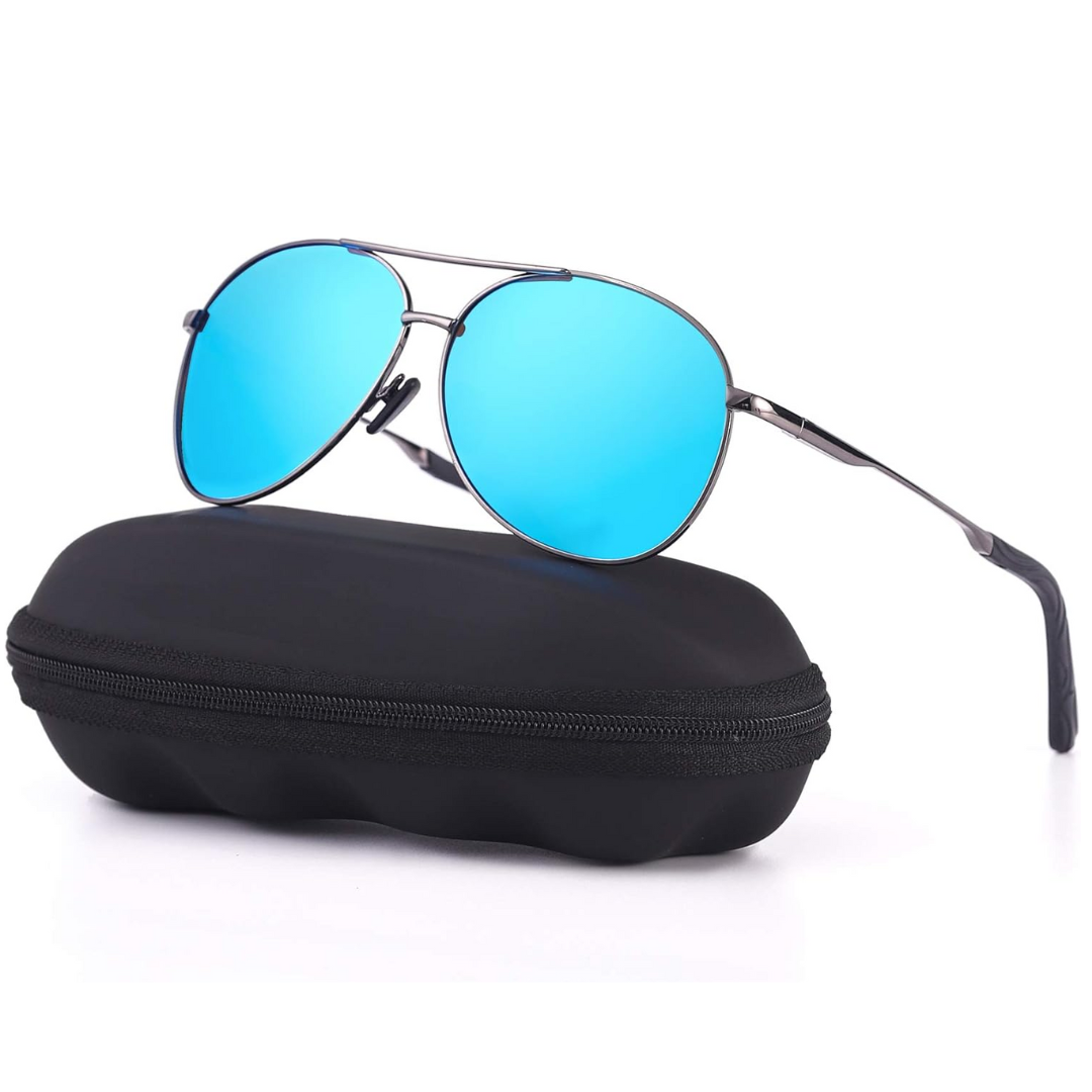 Joey – Luxe Polarized Pilot Frame Sunglasses