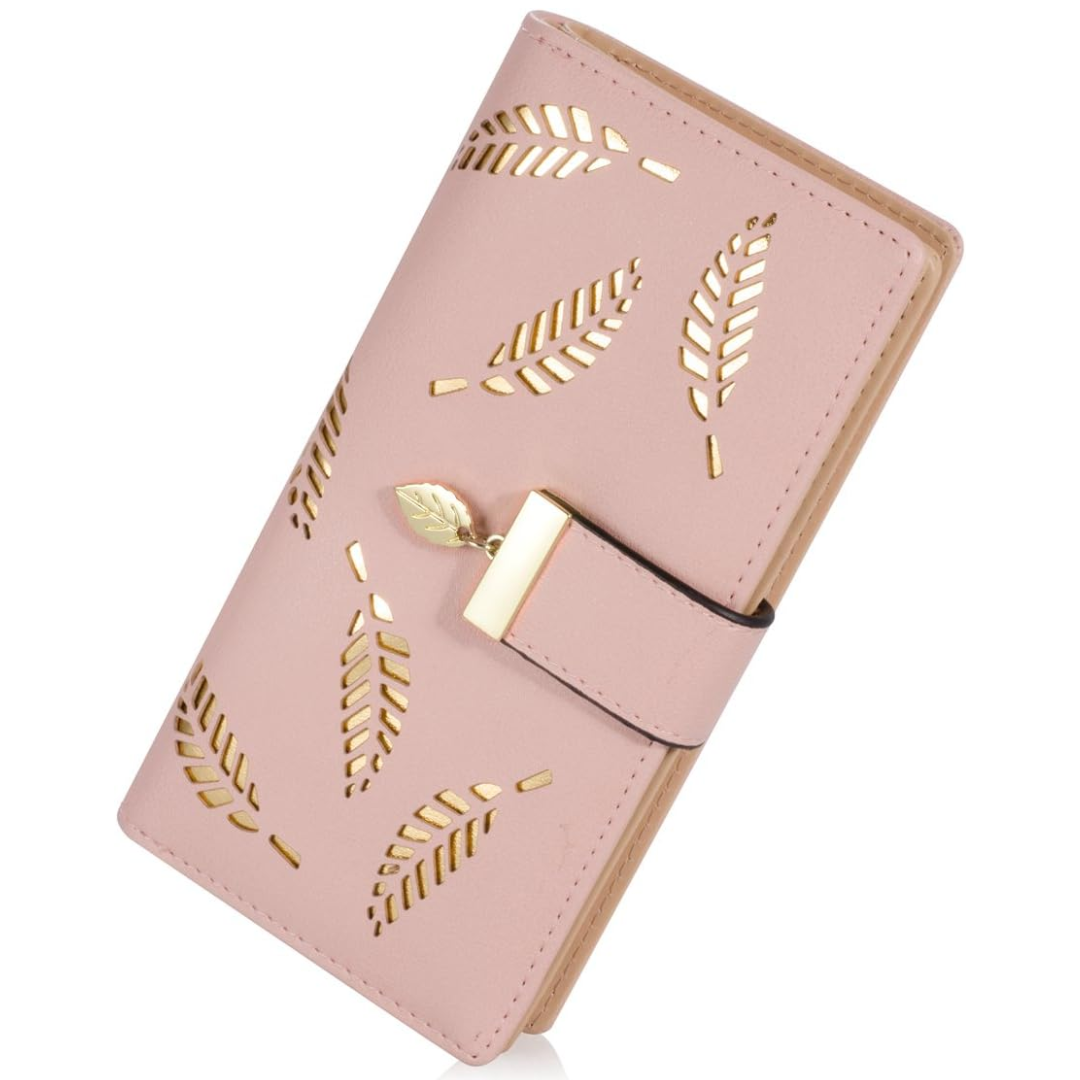 LeatherLeaf – Stylish Leather Wallet for Women