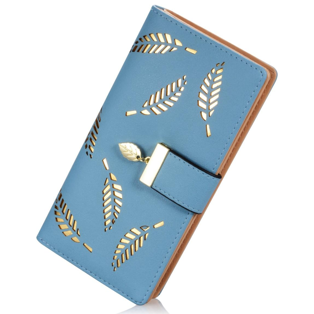 LeatherLeaf – Stylish Leather Wallet for Women