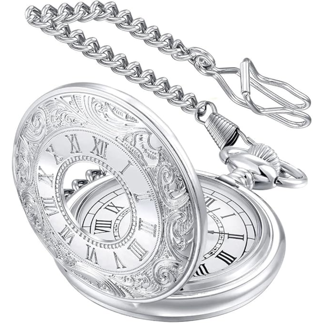 KevinWatch - Classic Retro Pocket Watch for Men