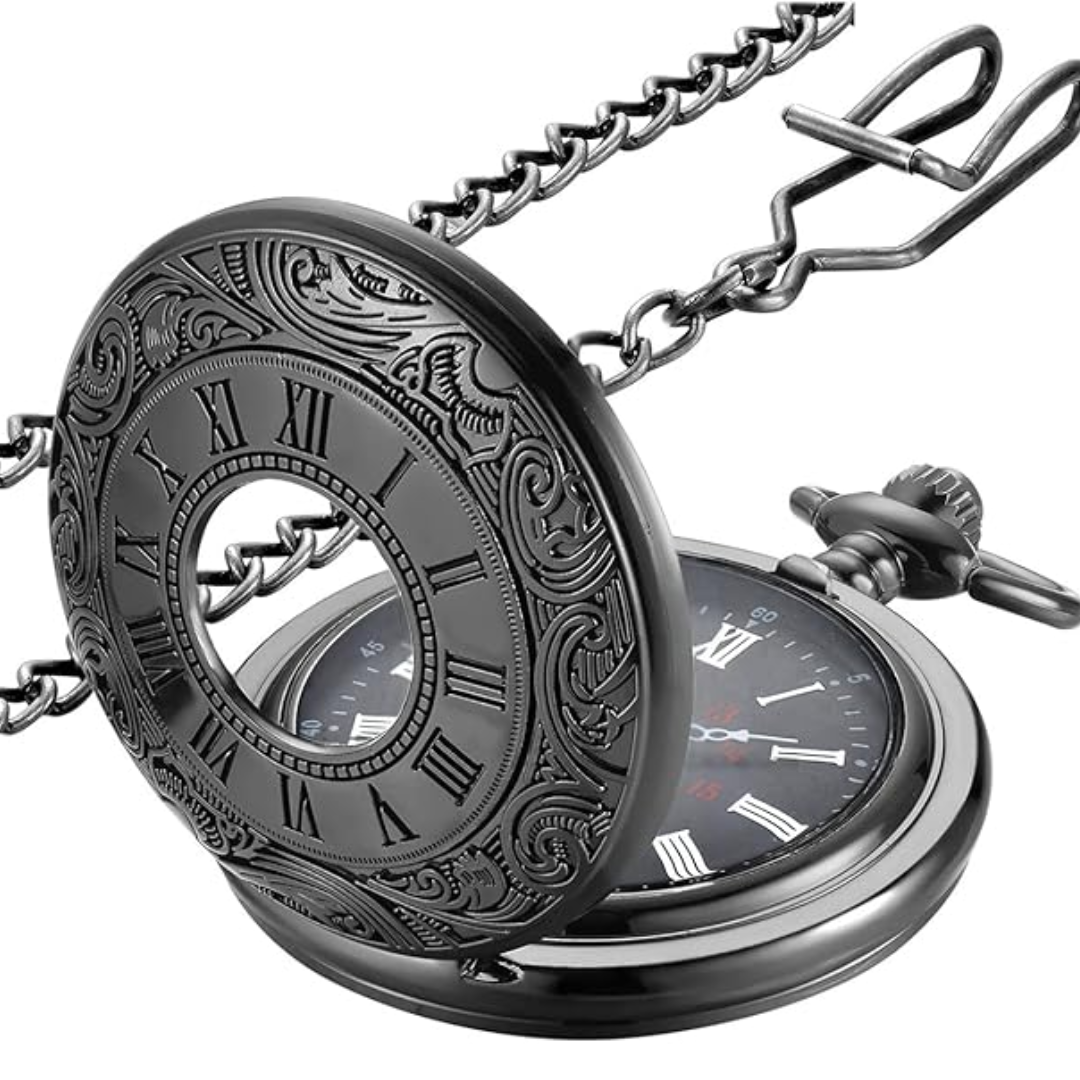 KevinWatch - Classic Retro Pocket Watch for Men