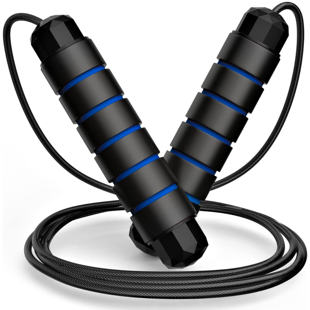 FlexiJump - Adjustable Tangle-Free Jump Rope for Exercise