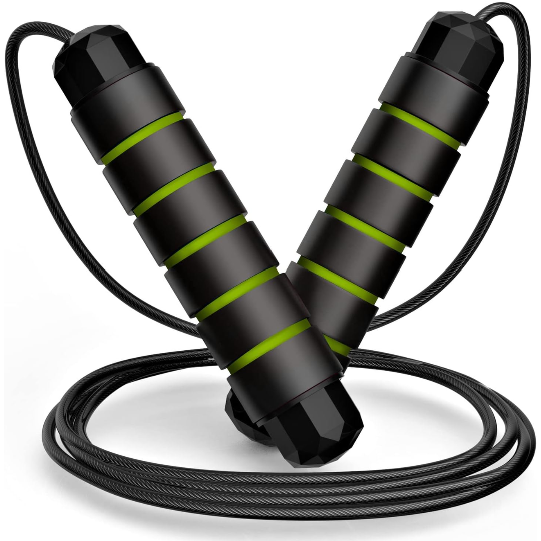 FlexiJump - Adjustable Tangle-Free Jump Rope for Exercise