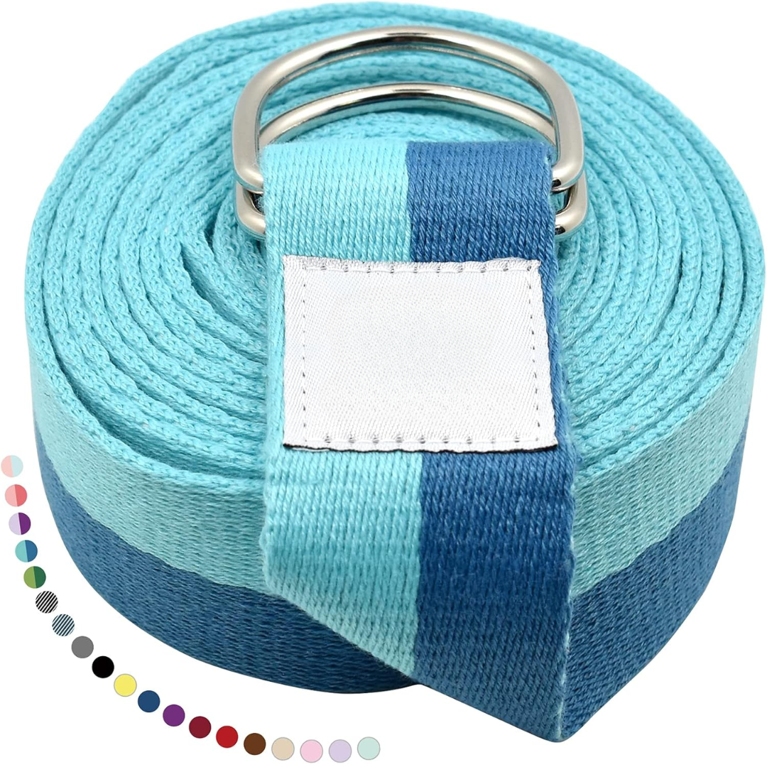 FlexFit - Adjustable Yoga Band with D-Ring