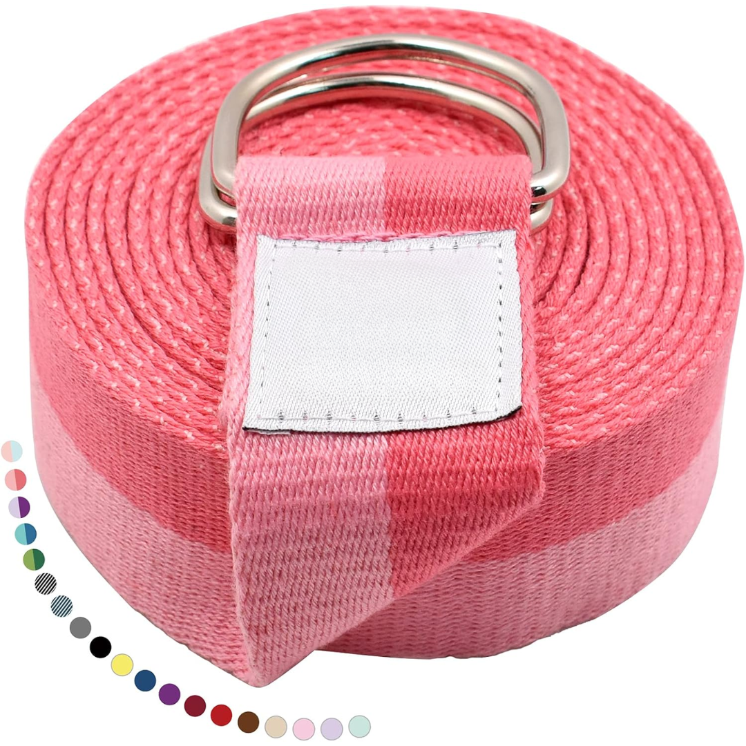 FlexFit - Adjustable Yoga Band with D-Ring