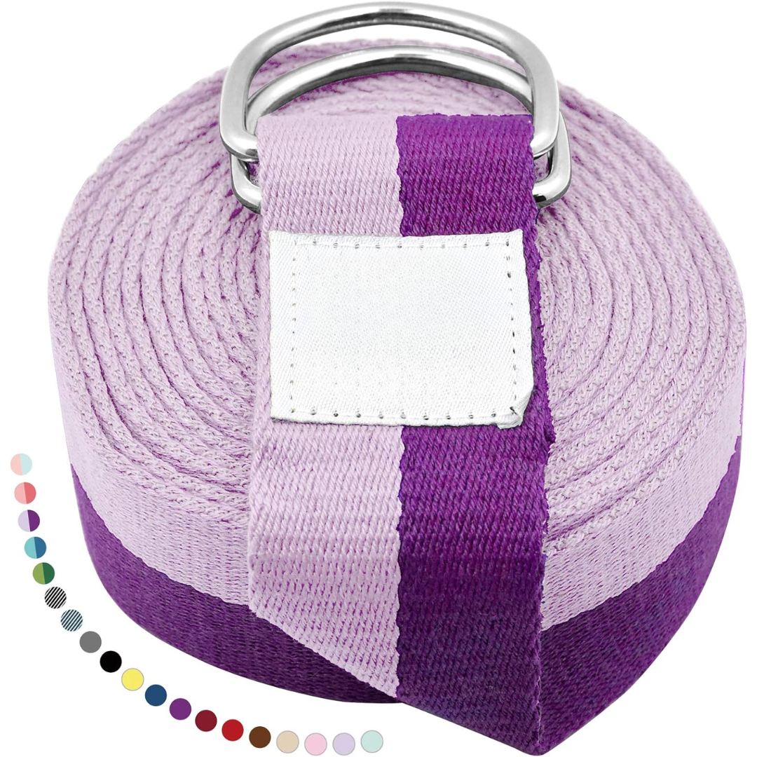 FlexFit - Adjustable Yoga Band with D-Ring
