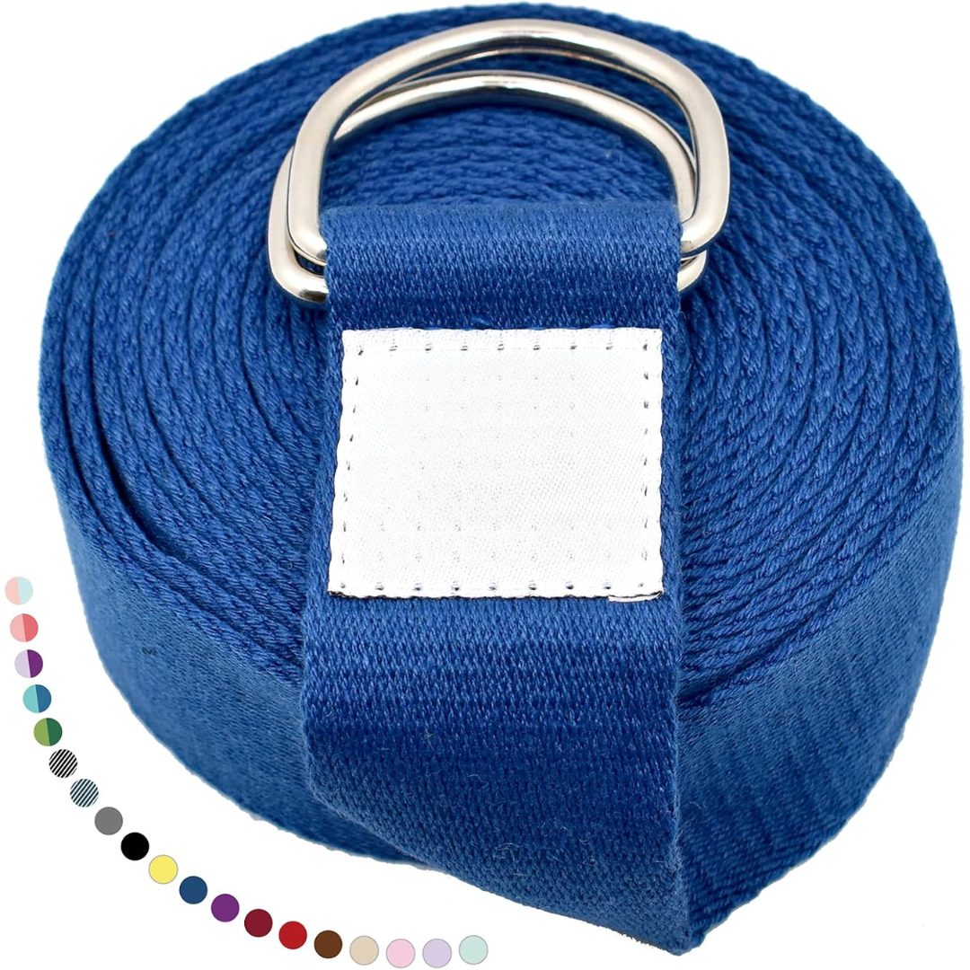 FlexFit - Adjustable Yoga Band with D-Ring