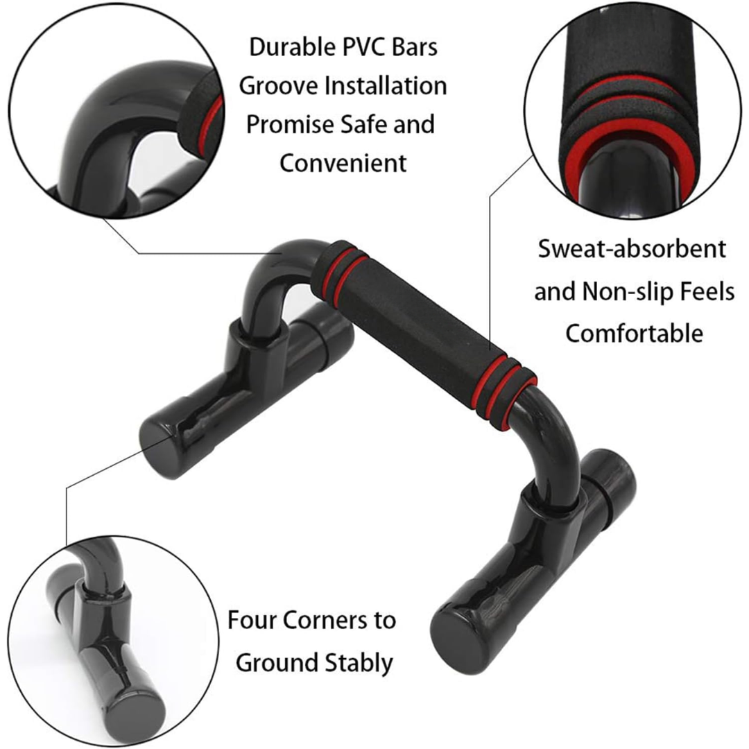 PushMaster - Ergonomic Push-Up Bars with Grips