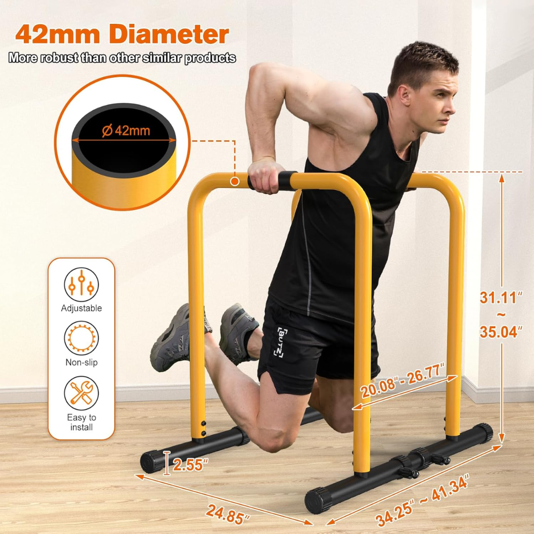PowerDip - Stable Dip Station & Push-Up Stand