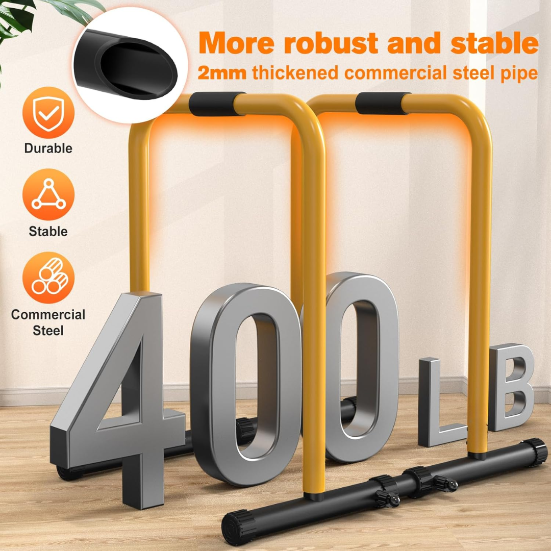 PowerDip - Stable Dip Station & Push-Up Stand