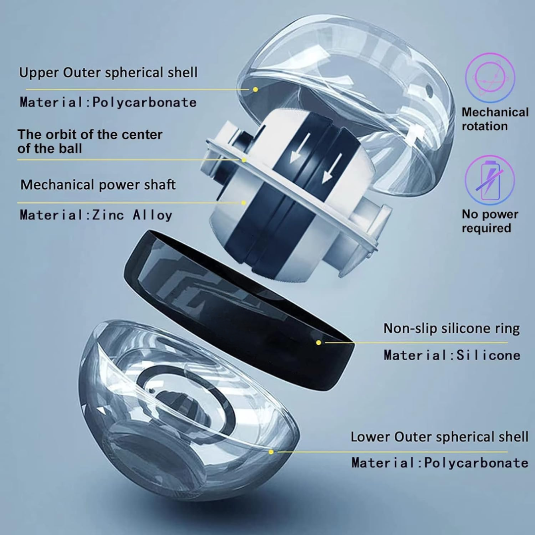 GyroPower - Self-Starting Pole Trainer for Forearms