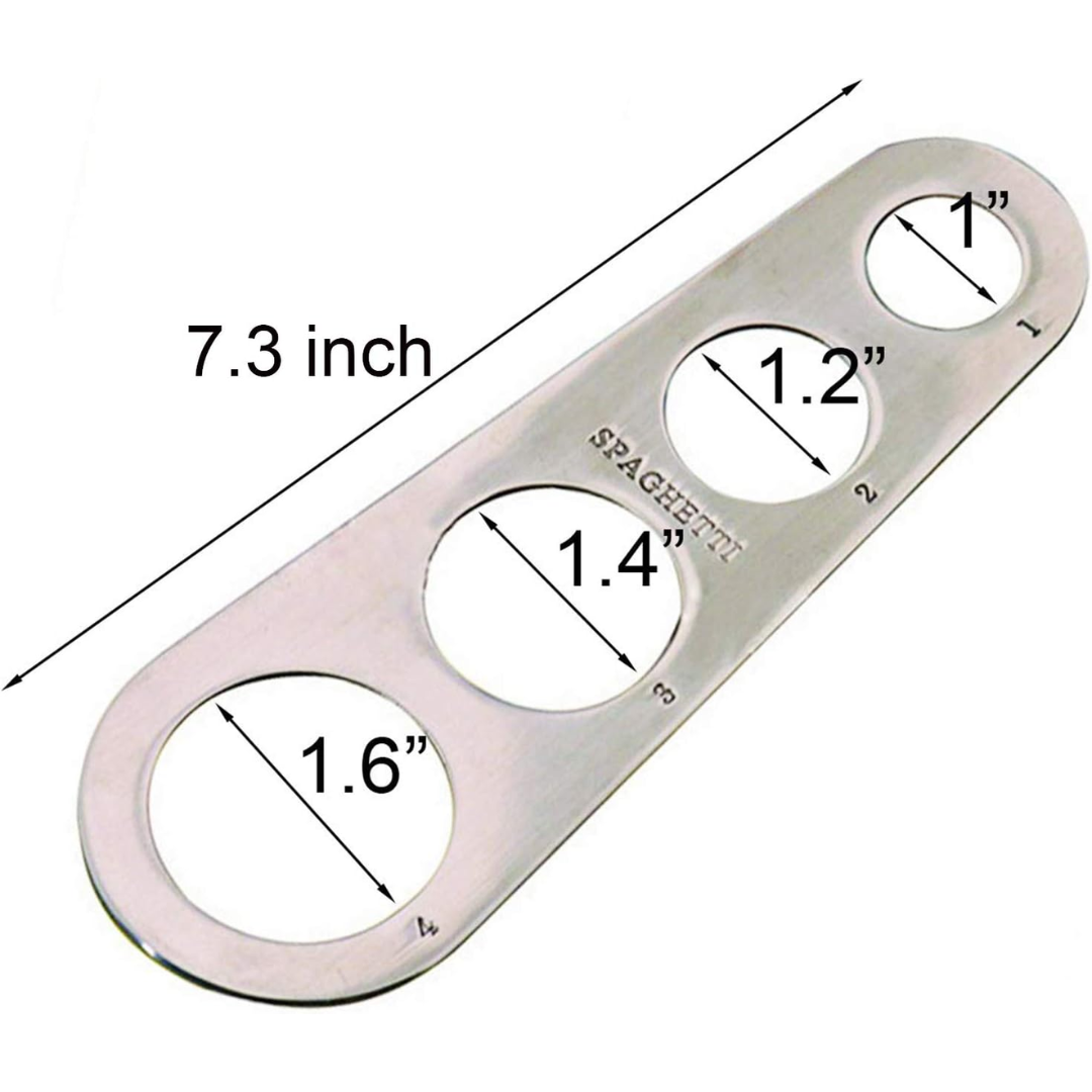 PastaPerfect - RVS Spaghetti Measurer for Perfect Portions