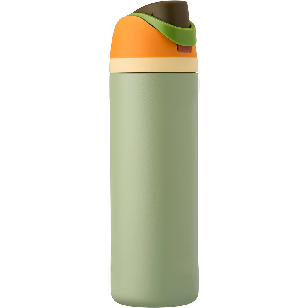 LeakProof - Insulated RVS Bottle with Straw